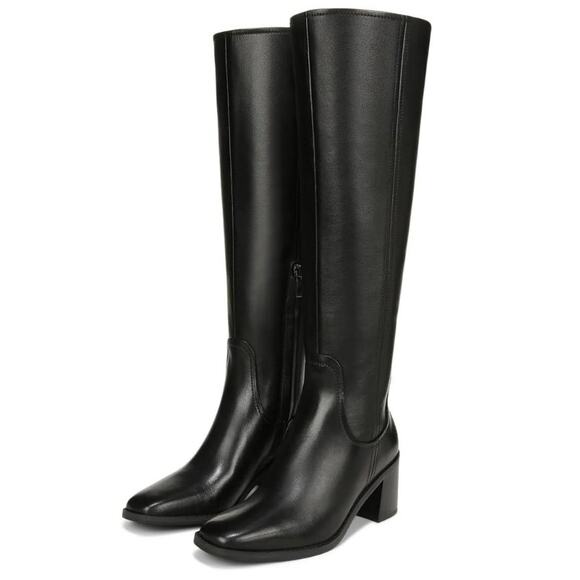 Naturalizer Shoes - Naturalizer Womens dda Over-The-Knee Boots US 7 M Wide Calf Black Leather EUC